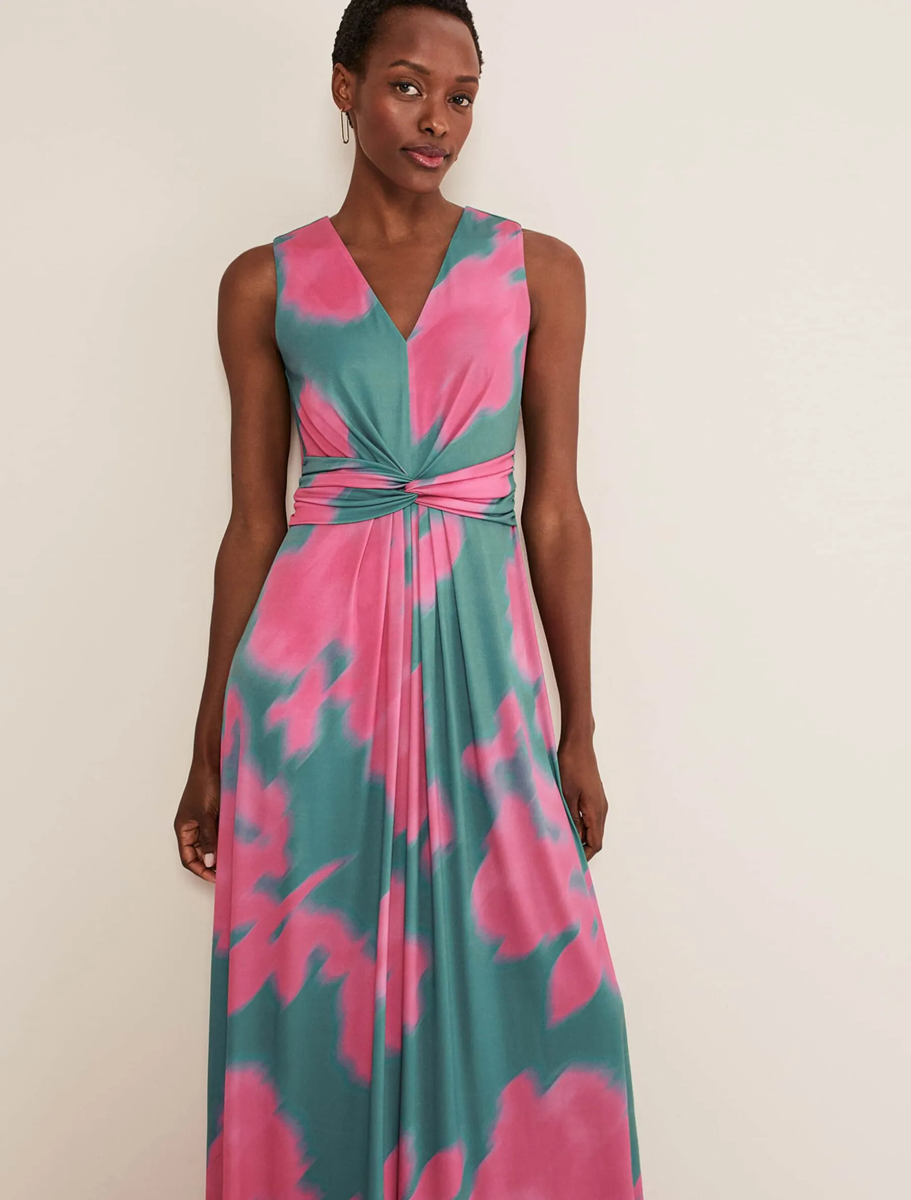 Madison Abstract Maxi Dress