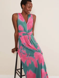 Madison Abstract Maxi Dress