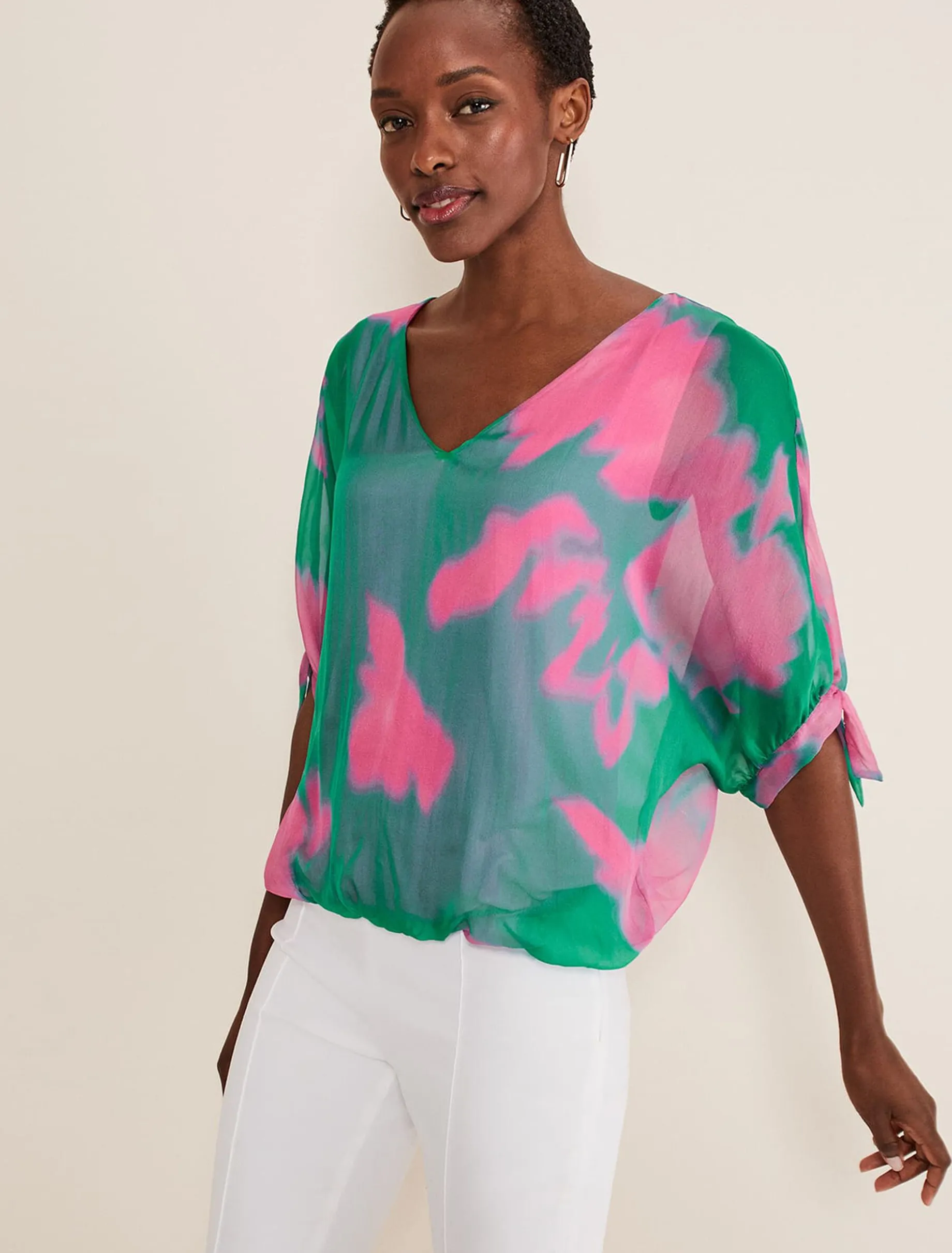 Madison Silk Blouse