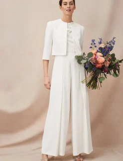 Maeve Frill Detail Jumpsuit