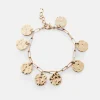 Magsie Plated Disc Bracelet