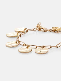 Magsie Plated Disc Bracelet