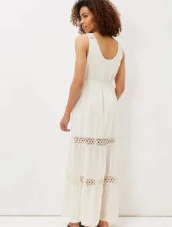 Mai Broderie Lace Maxi Dress