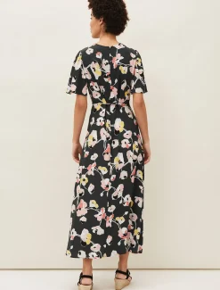 Malala Floral Midi Dress