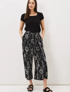 Malaya Ikat Printed Culotte