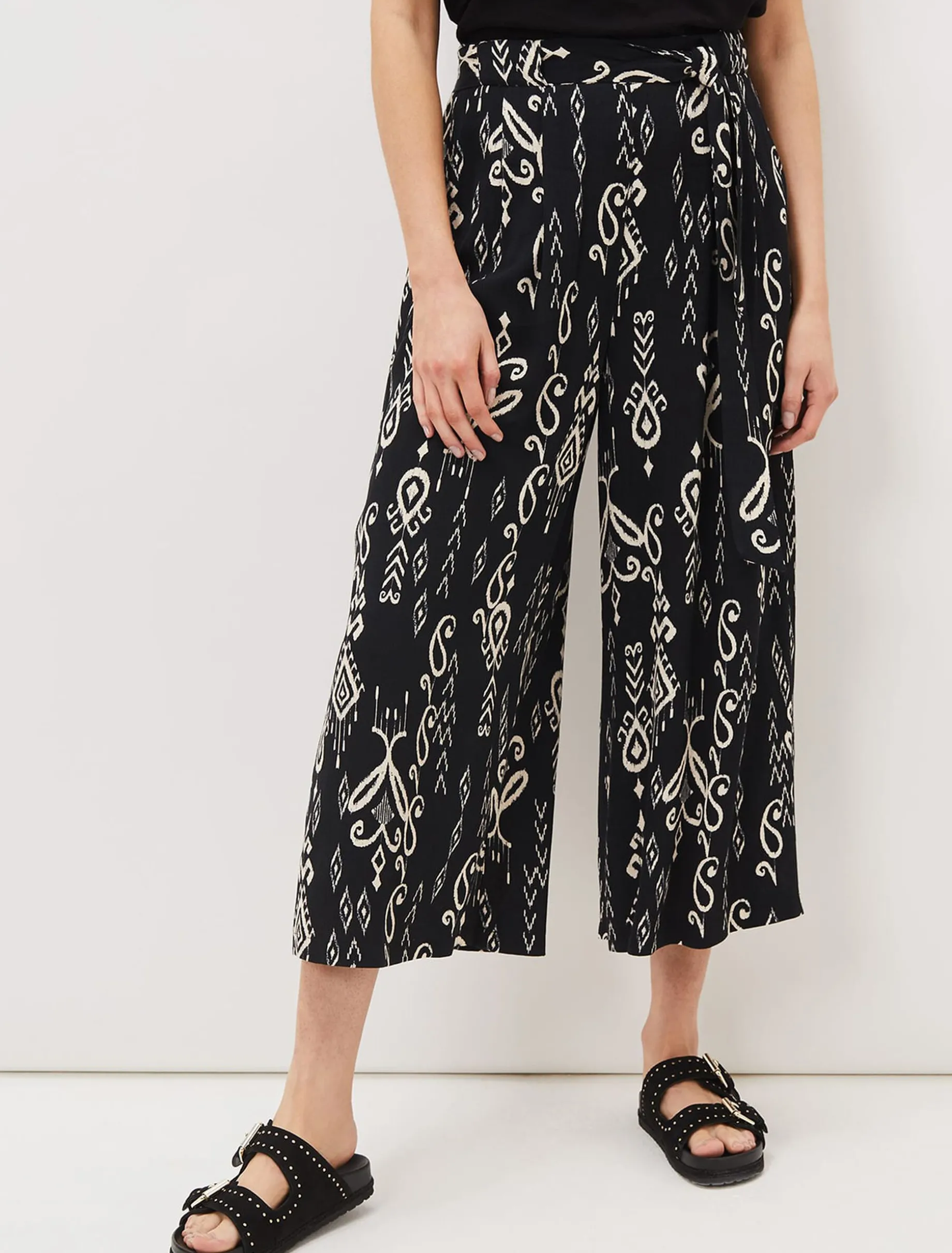 Malaya Ikat Printed Culotte