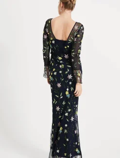 Mallory Embroidered Maxi Dress