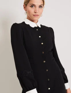 Maneki Collar Dress