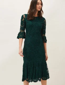 Margaret Tapework Lace Dress