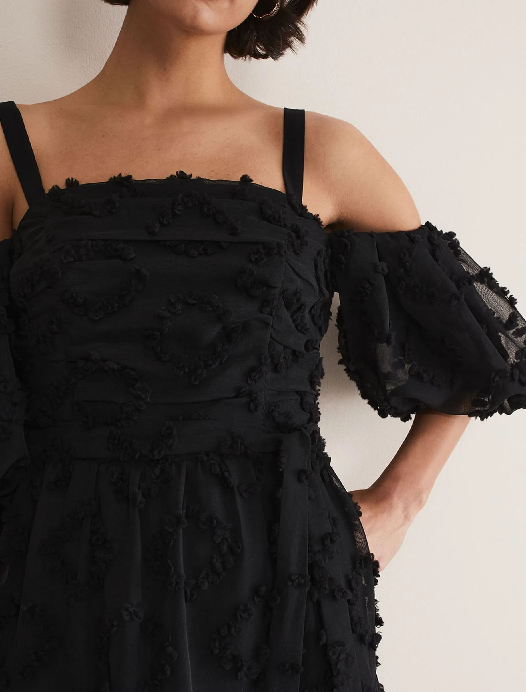 Margarita Off The Shoulder Midaxi Dress