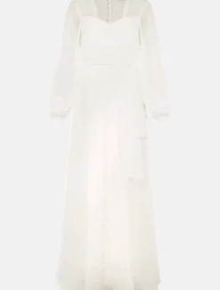 Mariana Pleated Lace Wedding Dress