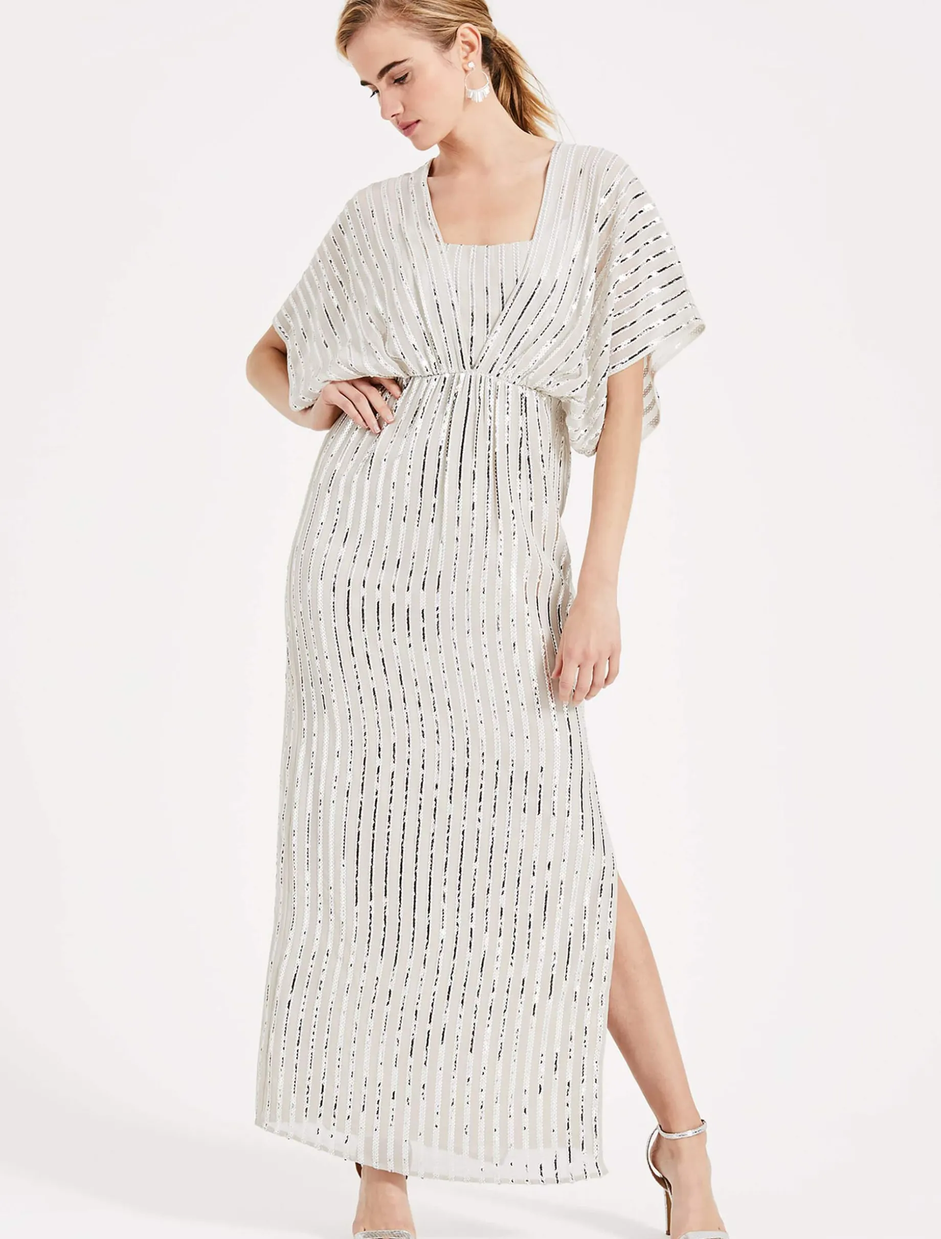 Mariana Sequin Maxi Dress
