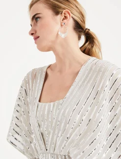 Mariana Sequin Maxi Dress