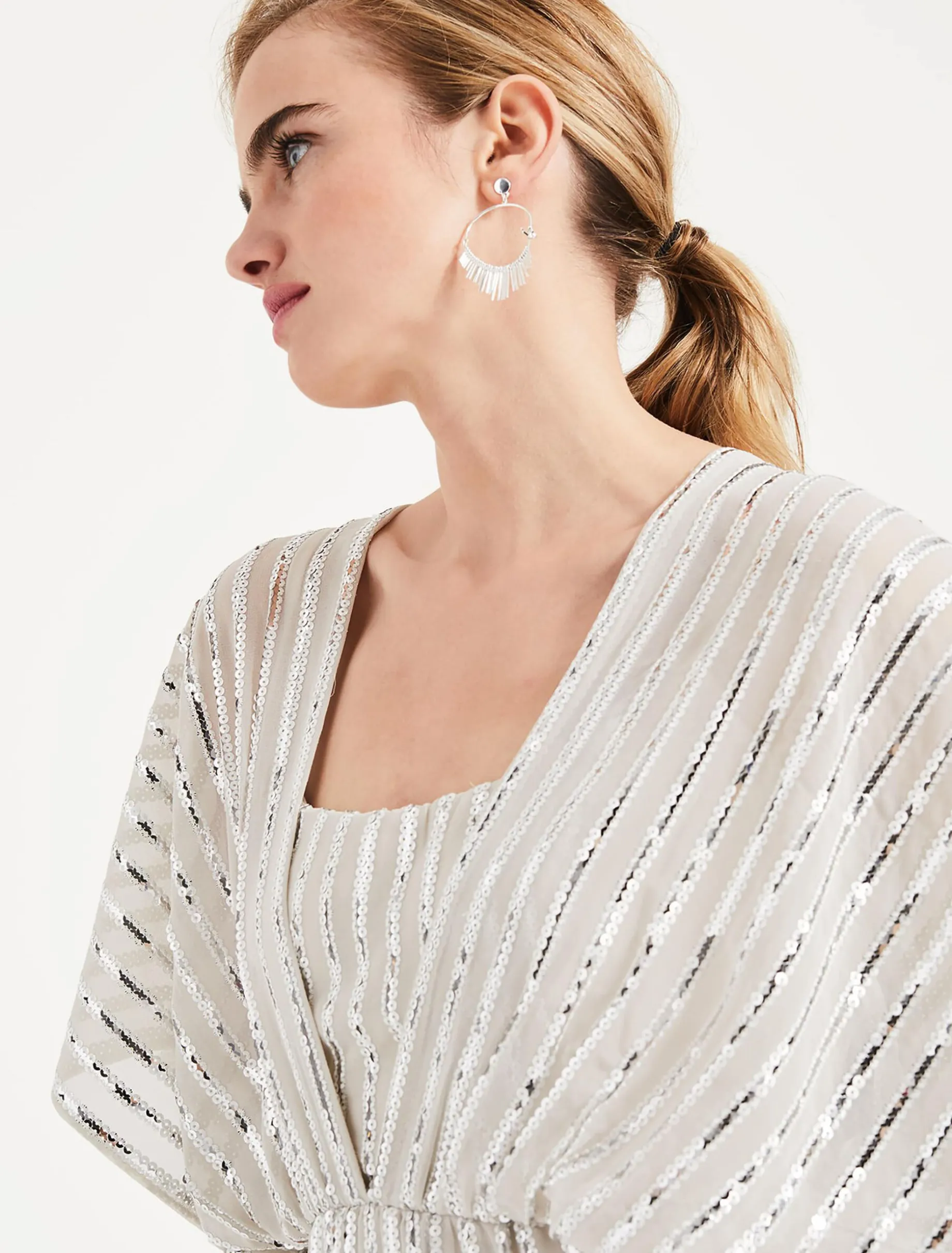 Mariana Sequin Maxi Dress