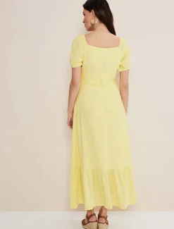 Maribella Linen Midi Dress