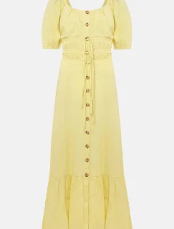 Maribella Linen Midi Dress