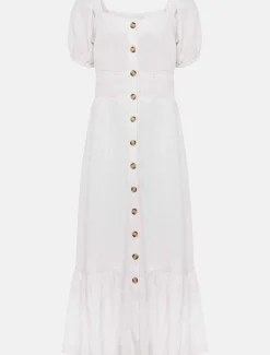 Maribella Linen Midi Dress