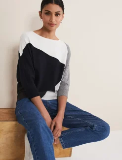 Marie Colour Block Knit