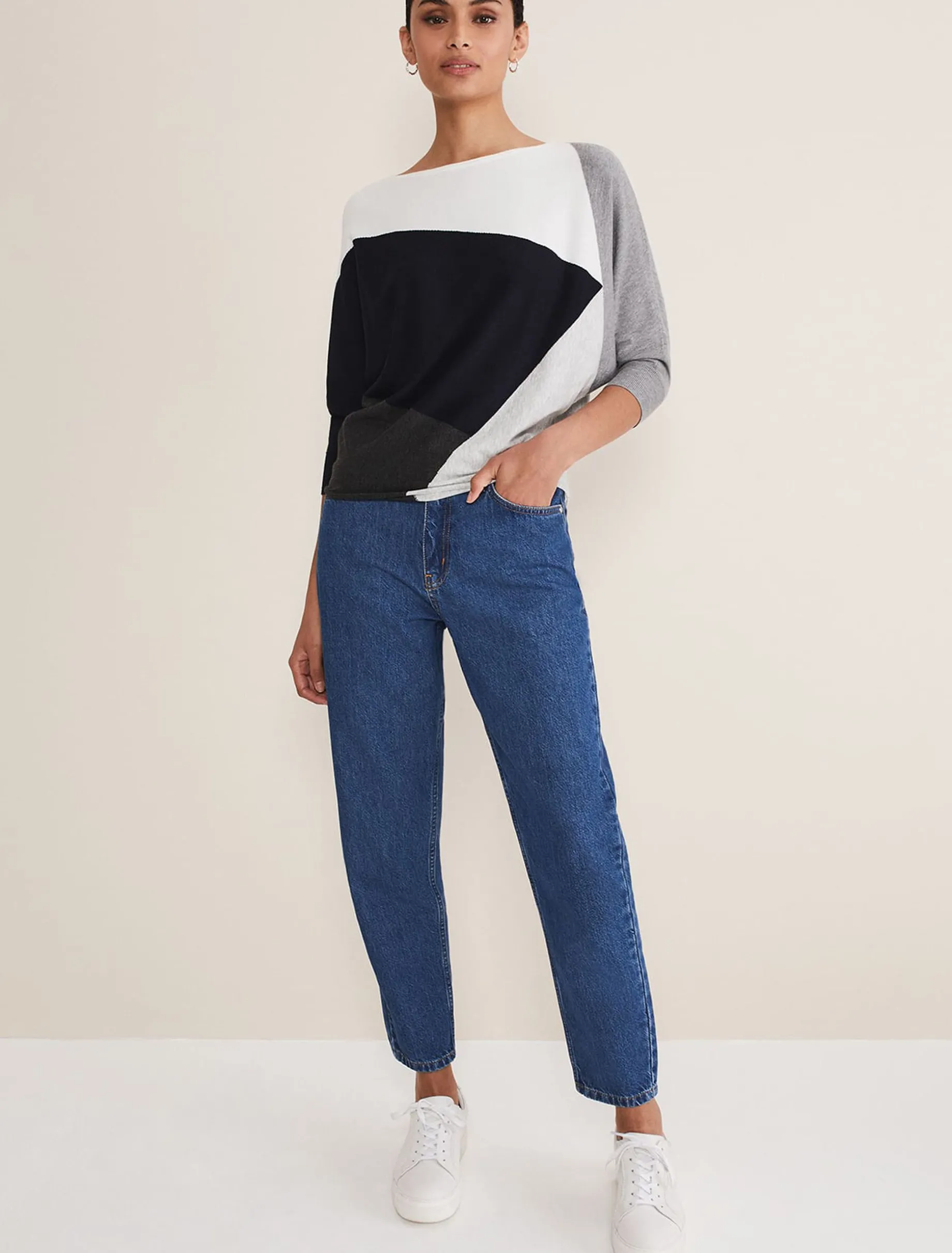 Marie Colour Block Knit