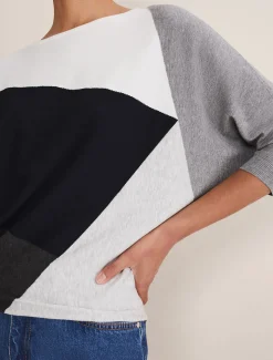 Marie Colour Block Knit