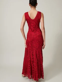 Marigold Tapework Maxi Dress