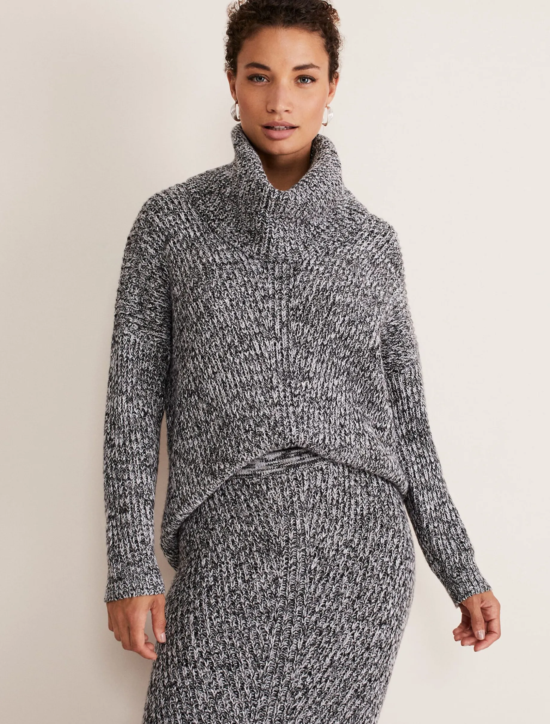 Marina Flecked Chunky Coord Knit