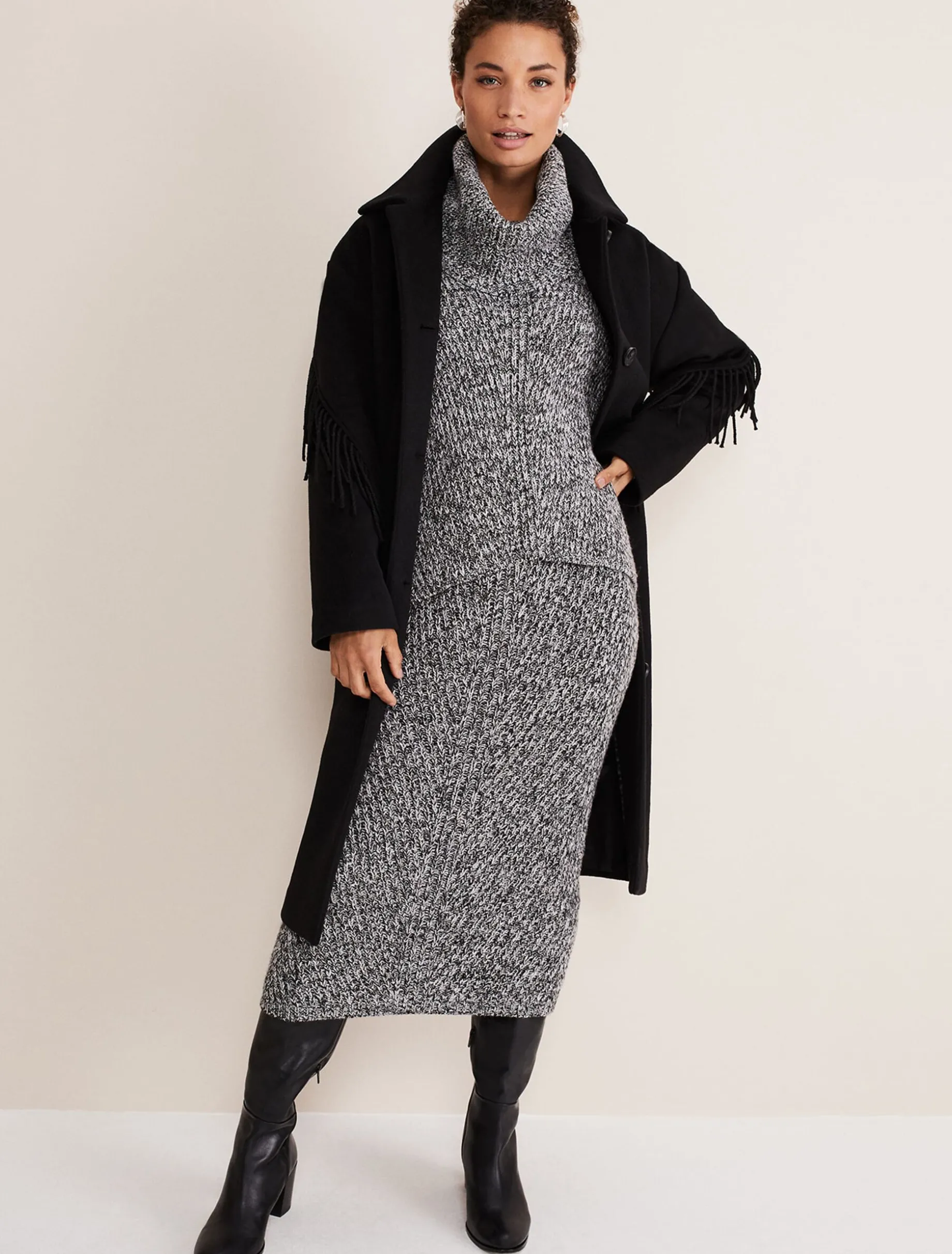 Marina Flecked Chunky Coord Knit