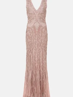 Marion Sequin Tapework Maxi Dress