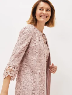 Mariposa Lace Occasion Coat