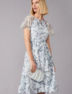 Marlene Floral Fit And Flare Dress
