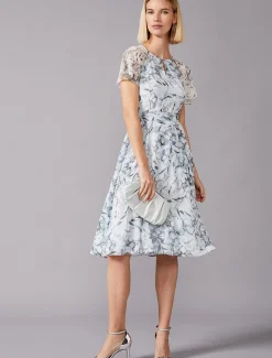 Marlene Floral Fit And Flare Dress