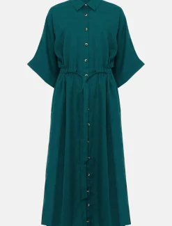 Marlene Tie Shirt Dress