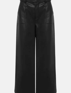 Martha Faux Leather Culottes