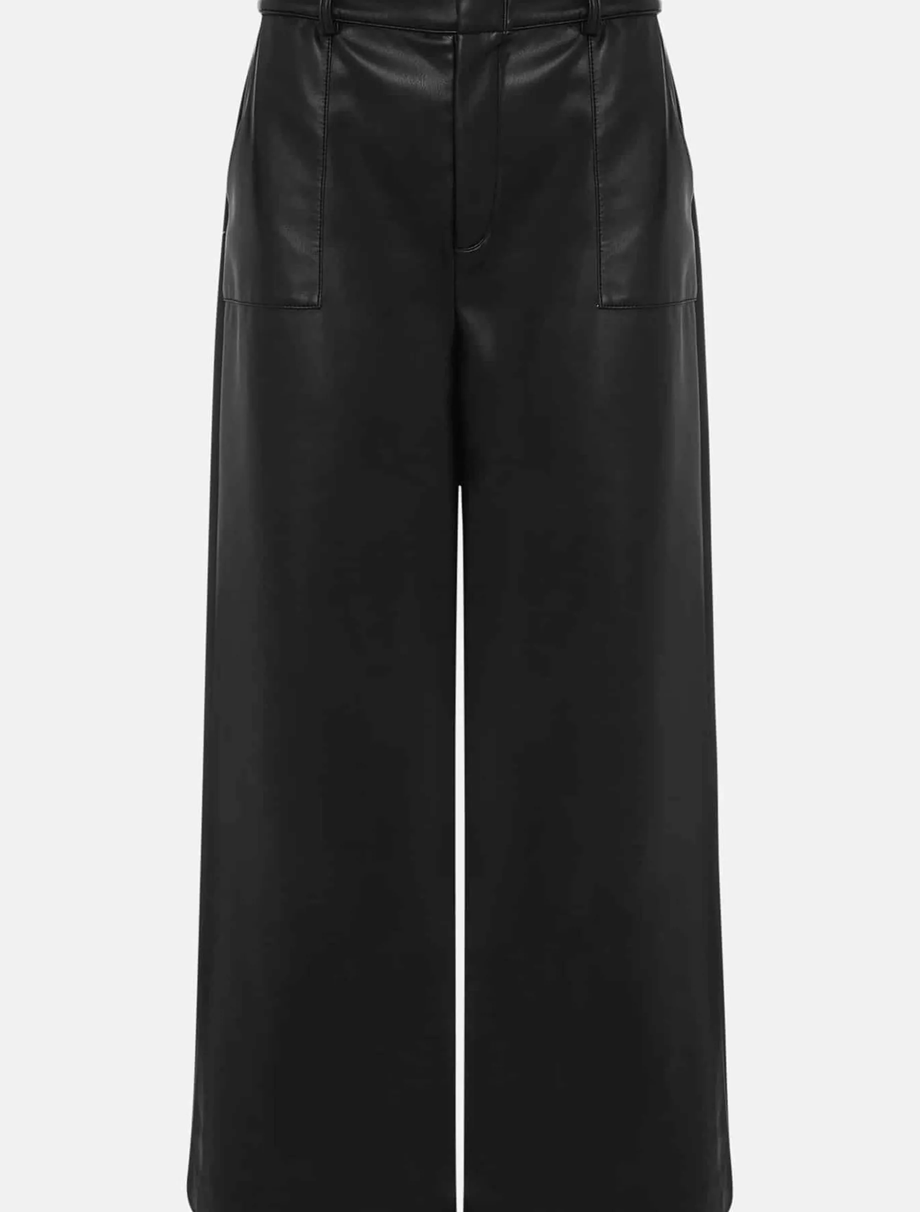 Martha Faux Leather Culottes