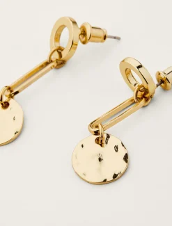 Maryanna Plated Pendant Earrings