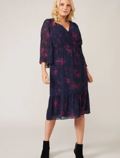 Maya Star Print Dress