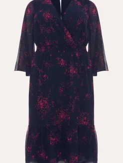 Maya Star Print Dress