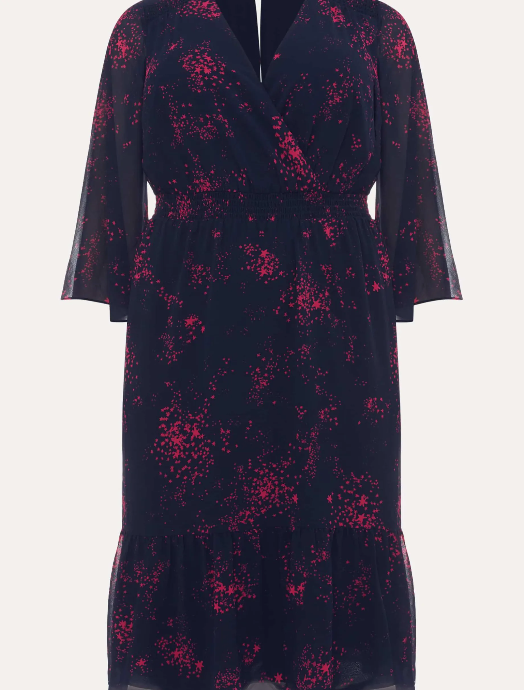 Maya Star Print Dress