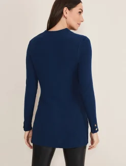 Maya Tie Front Longline Top