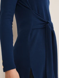 Maya Tie Front Longline Top