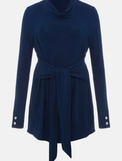 Maya Tie Front Longline Top