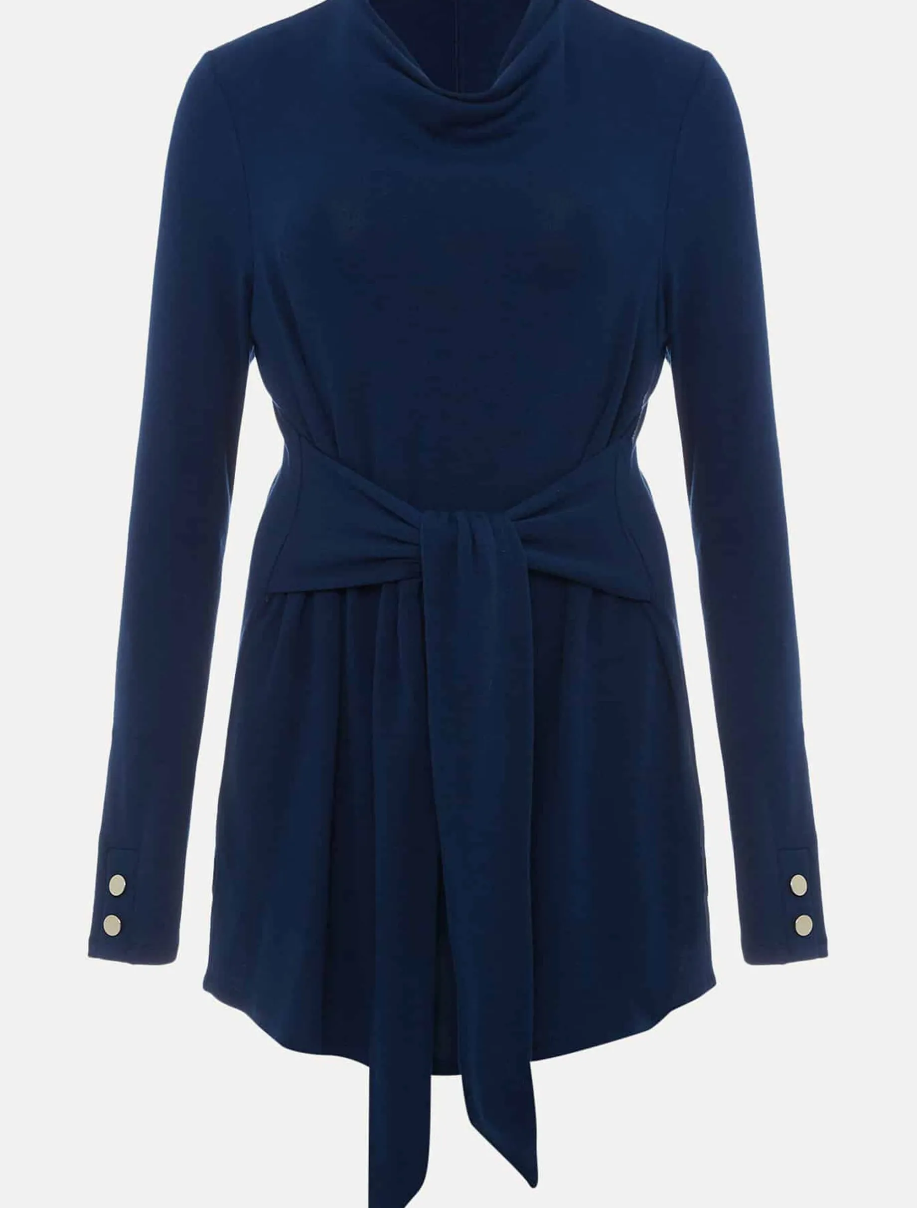 Maya Tie Front Longline Top