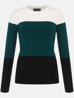 Meilani Colourblock Fine Knit Jumper