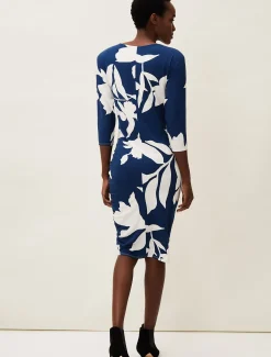 Mel Abstract Print Dress