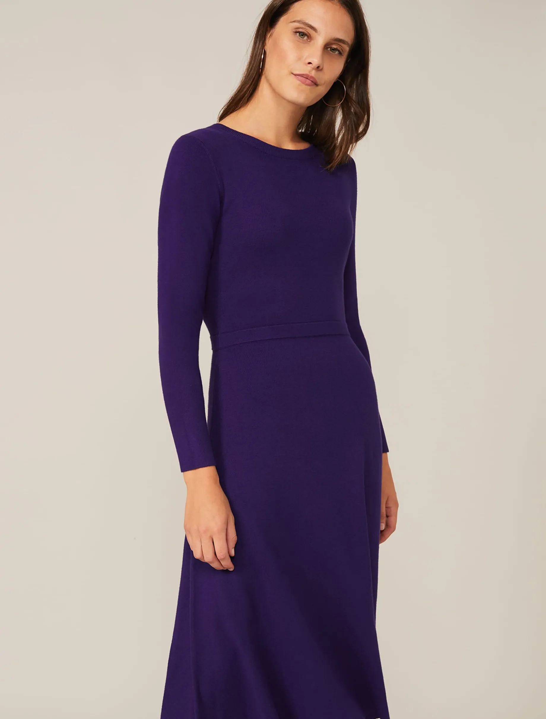 Mel Fit And Flare Midi Dress
