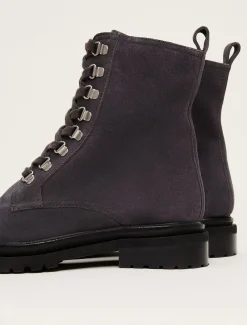 Meladie Suede Lace Up Hiker Boot