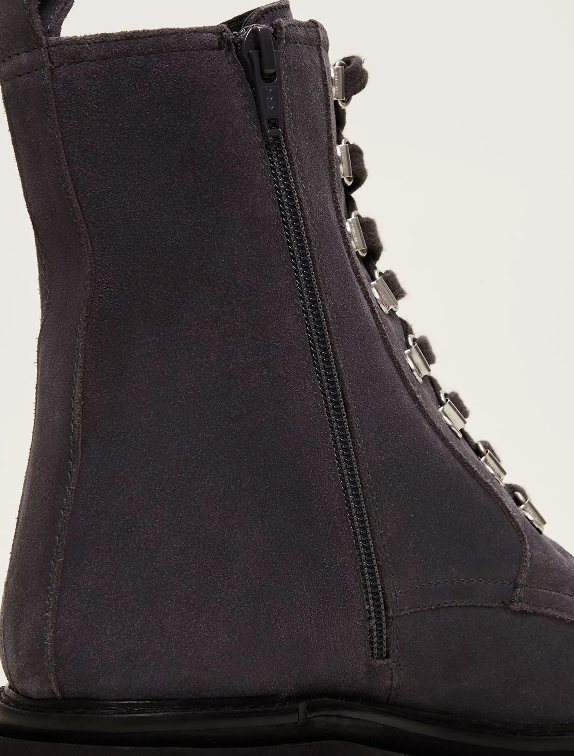 Meladie Suede Lace Up Hiker Boot