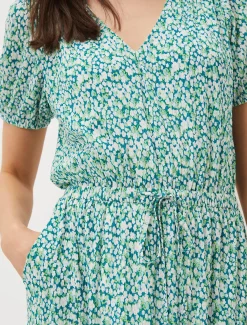Melani Ditsy Print Midaxi Dress