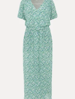 Melani Ditsy Print Midaxi Dress