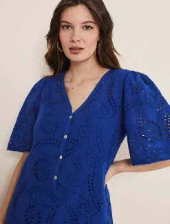 Meleri Broderie Dress